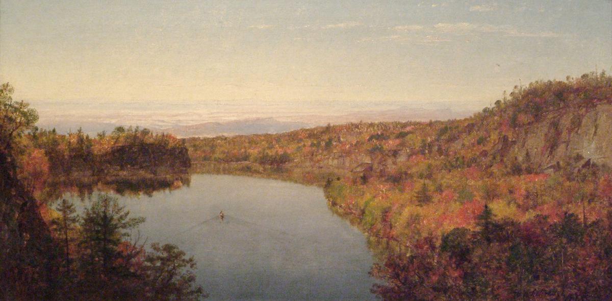Lake Shawangunk — Thomas Worthington Whittredge