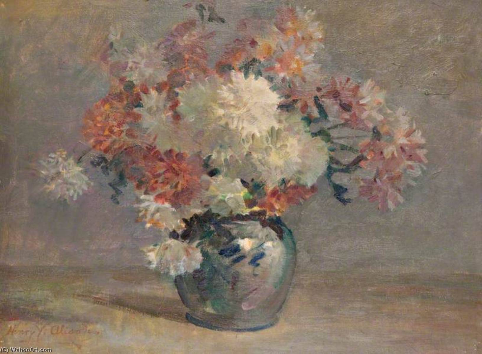 Vase Of Flowers — Henry Young Alison