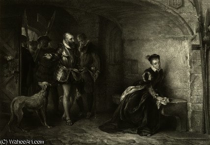 The Princess Elizabeth In The Tower — Robert Alexander Hillingford