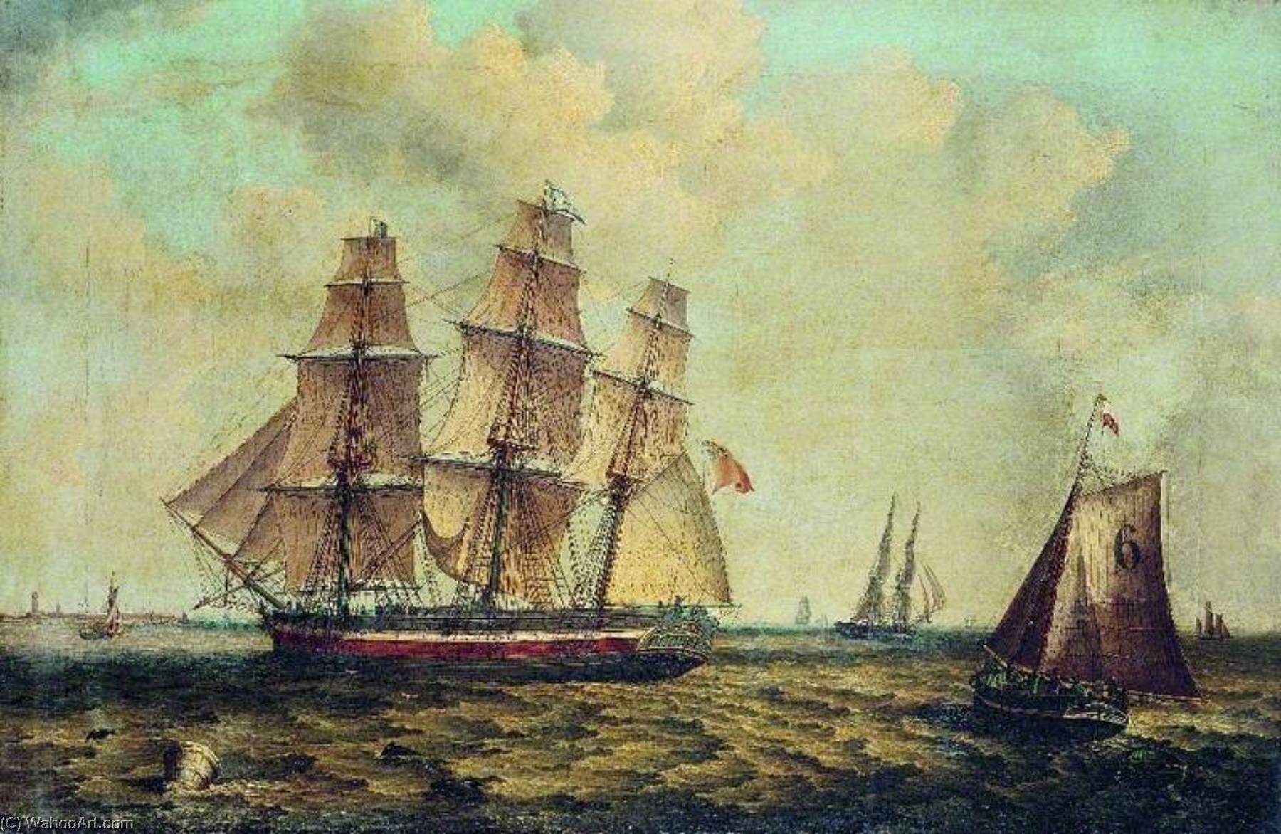 The Three Masted Barque 'halcyon' Of Hull — Thomas Binks