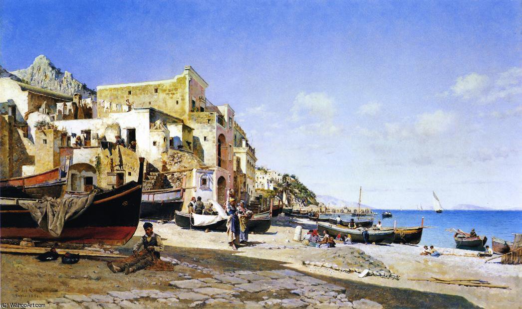 The Harbour - Capri — Federico Del Campo