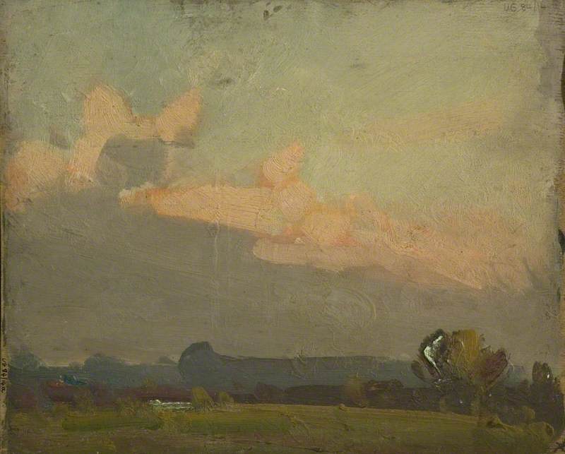 Landscape (verso) — Herbert Rollett