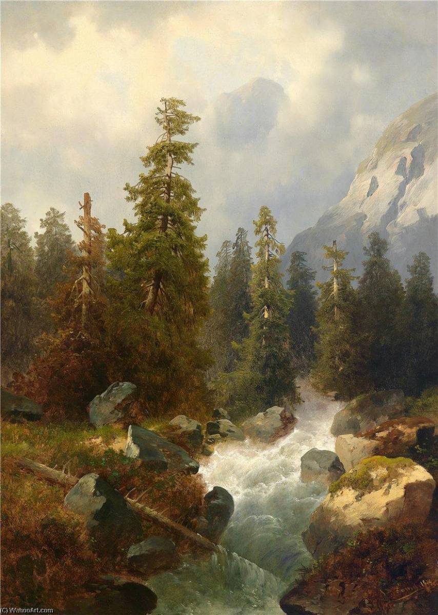 Mountain Torrent — Josef Thoma