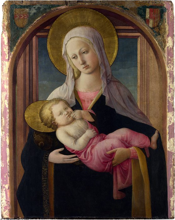 The Virgin And Child — Filippo Di Tommaso Lippi