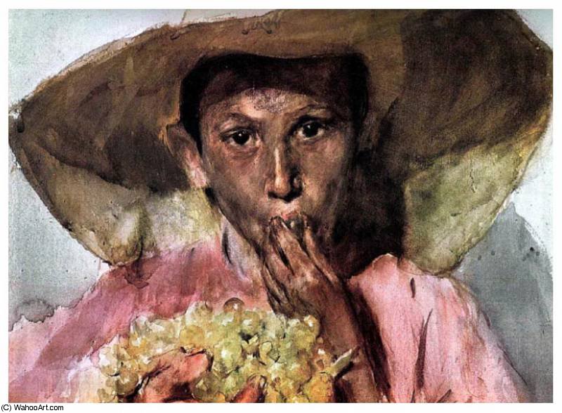 Comiendo Uvas — Joaquín Sorolla Y Bastida