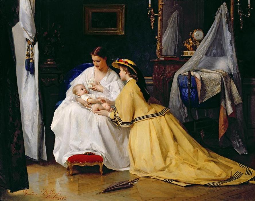 First Born — Gustave Léonard De Jonghe