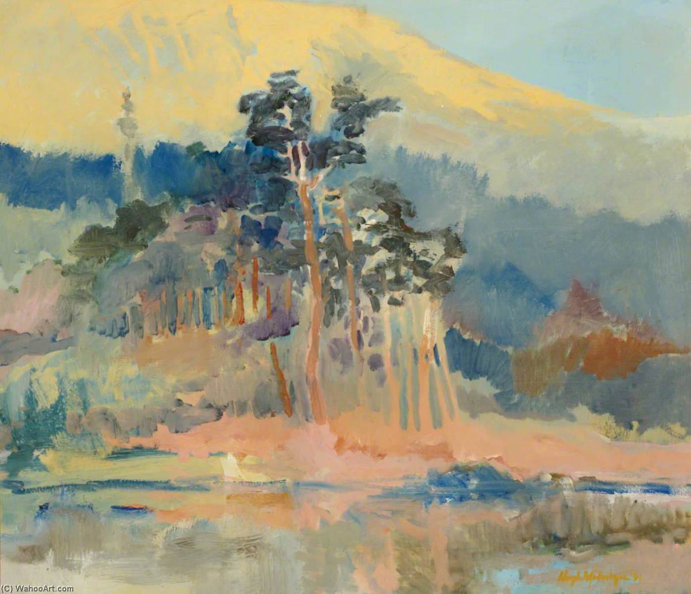 Sunset, Fort William — Hugh Mcneil Mcintyre