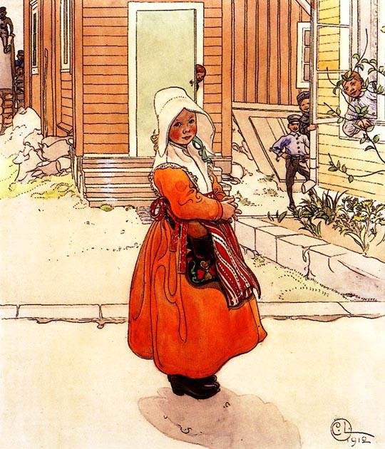 Like Bees Around Honey — Carl Larsson