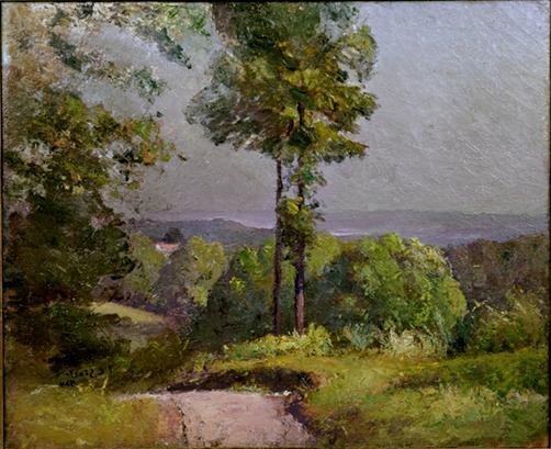 North Slope-in Summer From The Knoll — Theodore Clement Steele