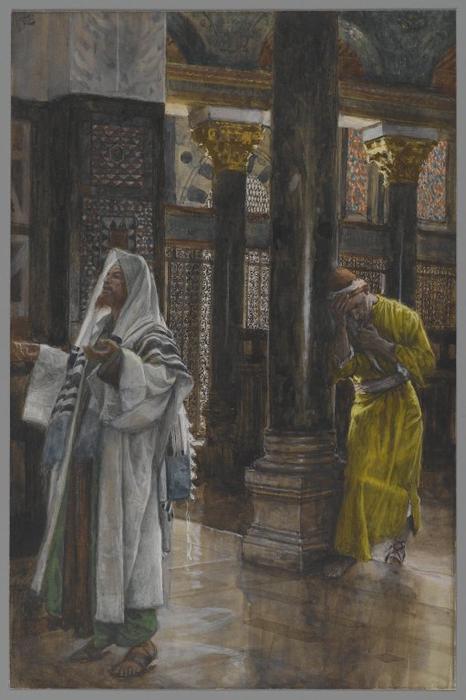 The Pharisee And The Publican — Jacques Joseph Tissot