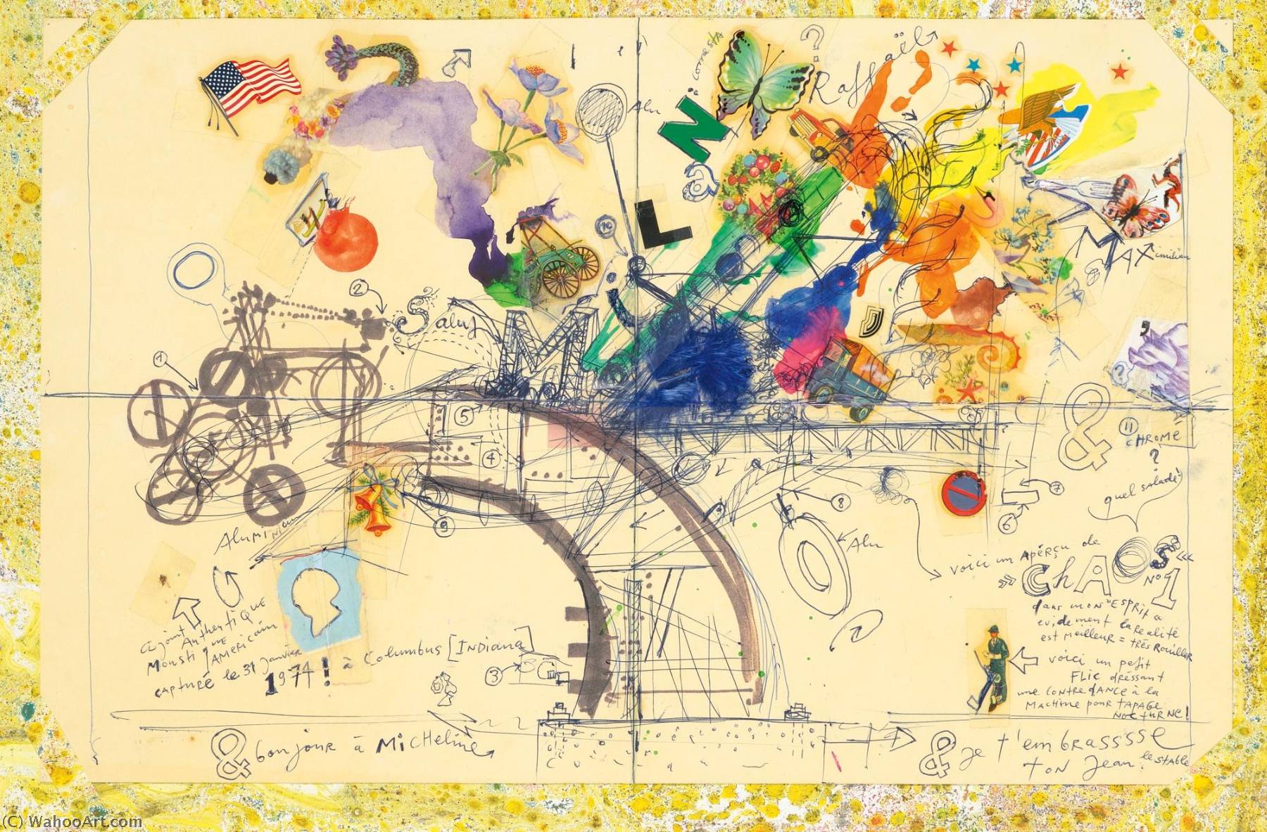 Chaos No. 1, 1974 — Jean Tinguely