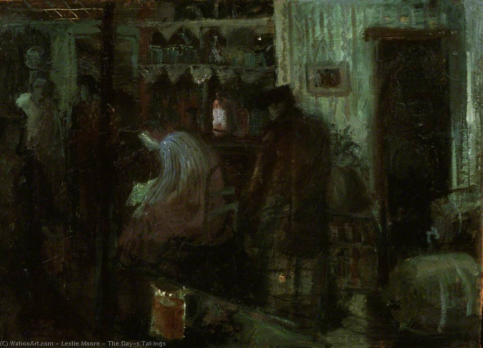 The Day's Takings — Leslie Moore