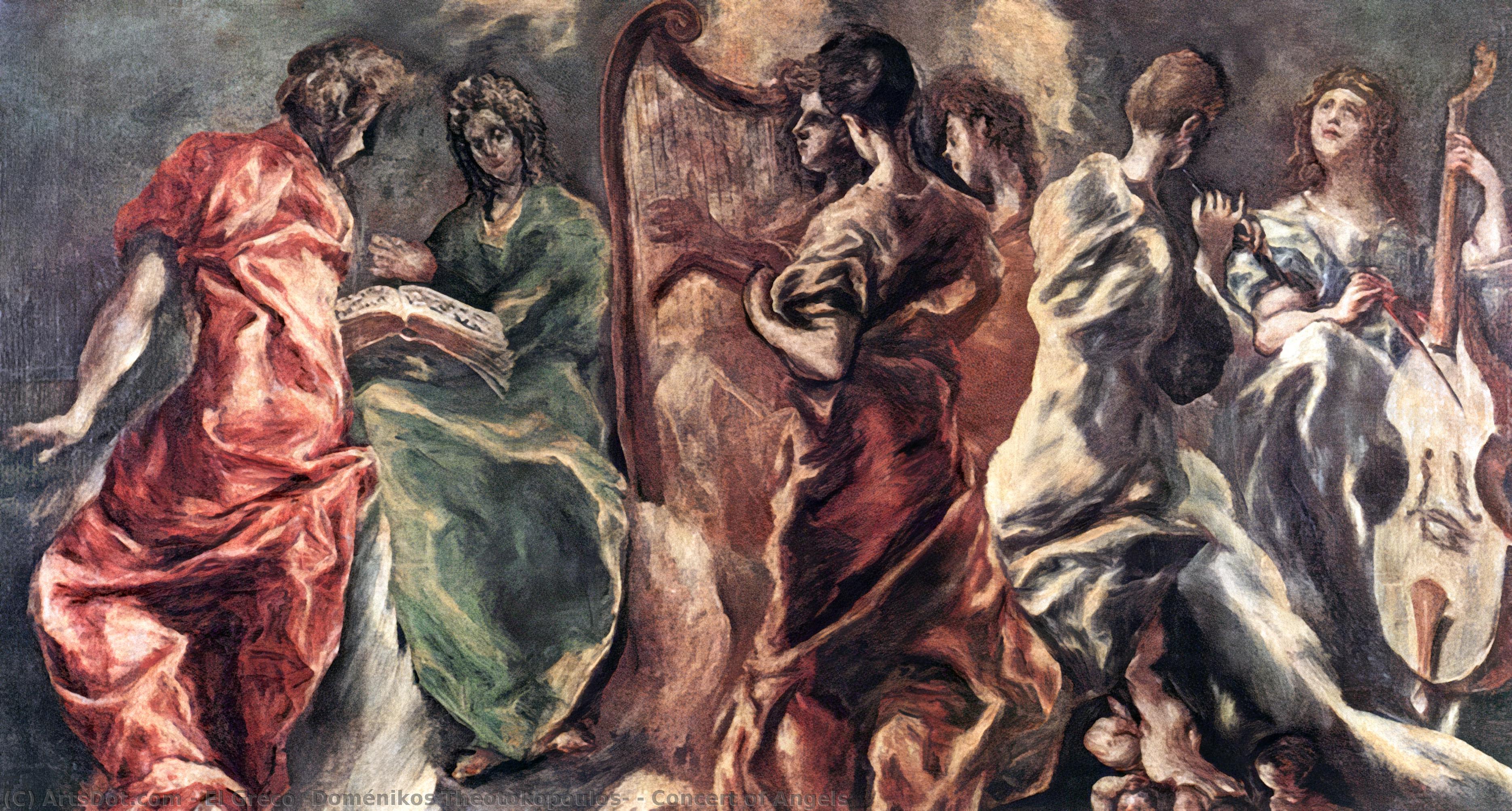 Concert Of Angels — El Greco