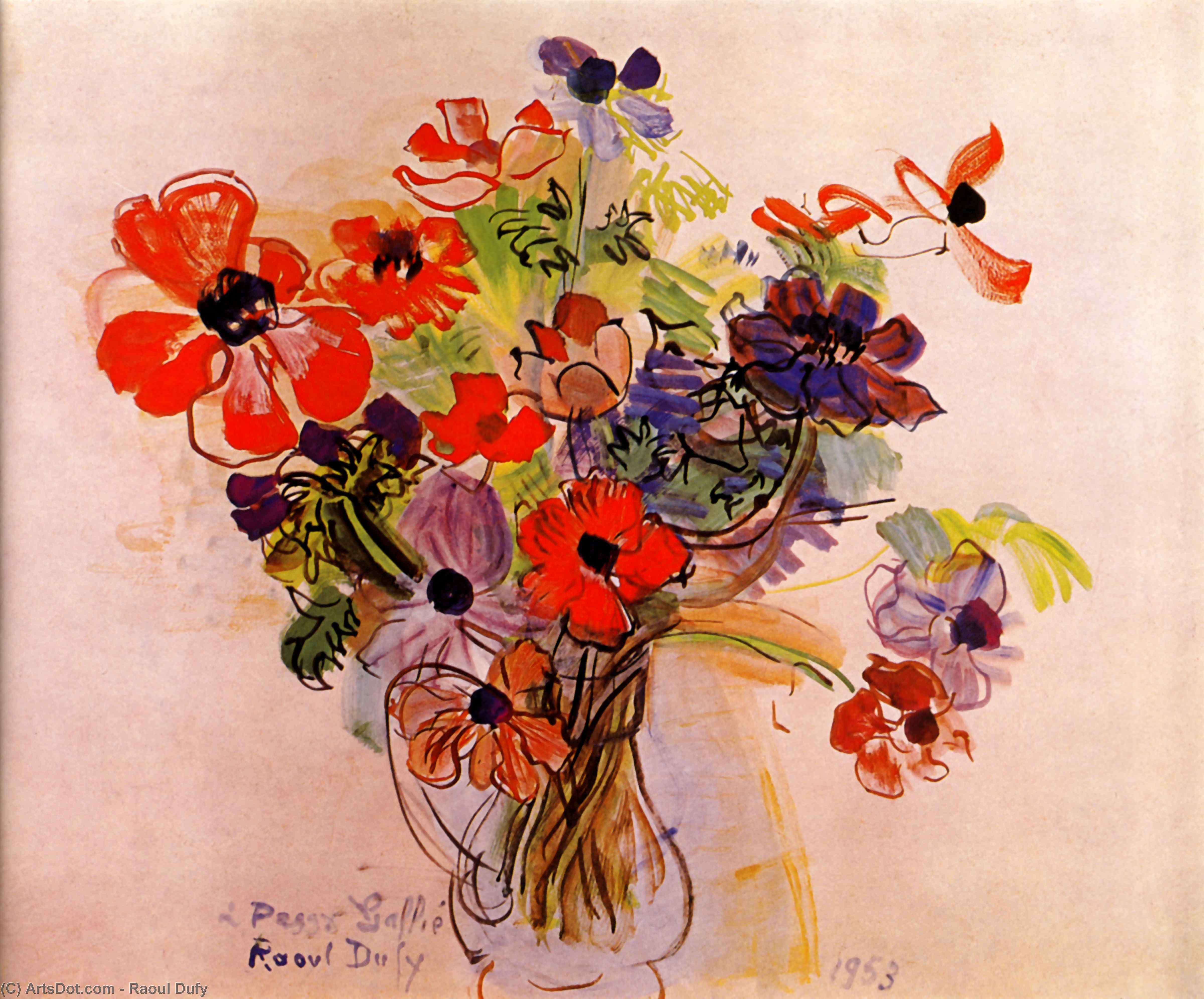 Anemones — Raoul Dufy
