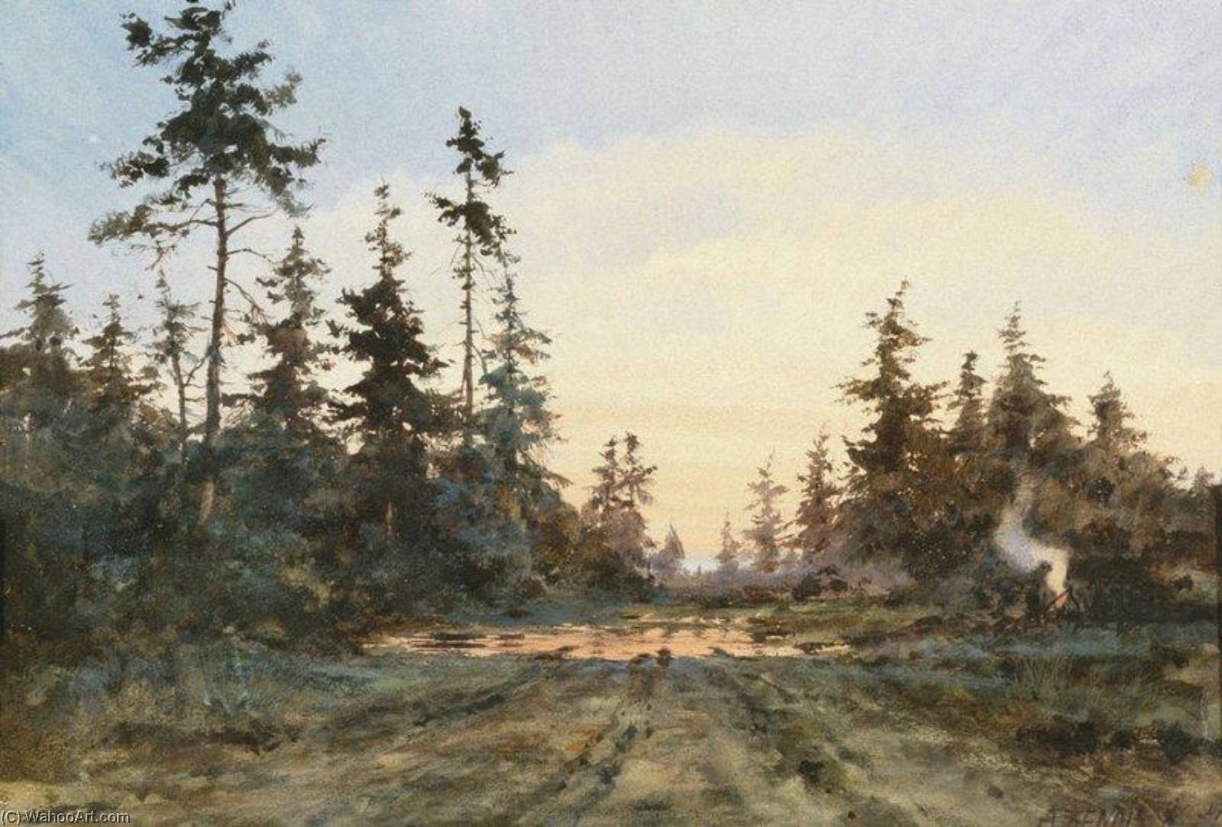 A Grove — Albert Nikolaevich Benois