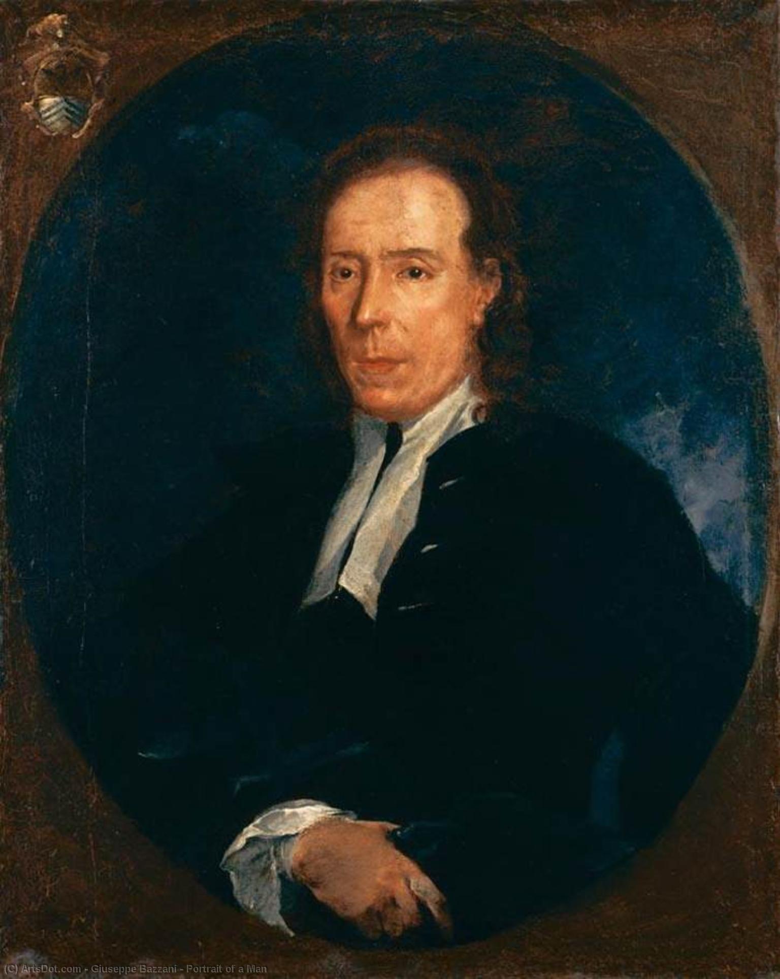 Portrait Of A Man — Giuseppe Bazzani