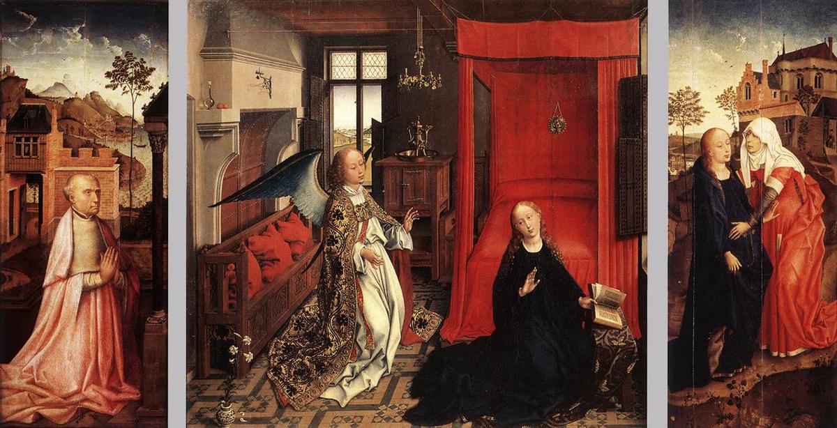 The Annunciation — Rogier Van Der Weyden