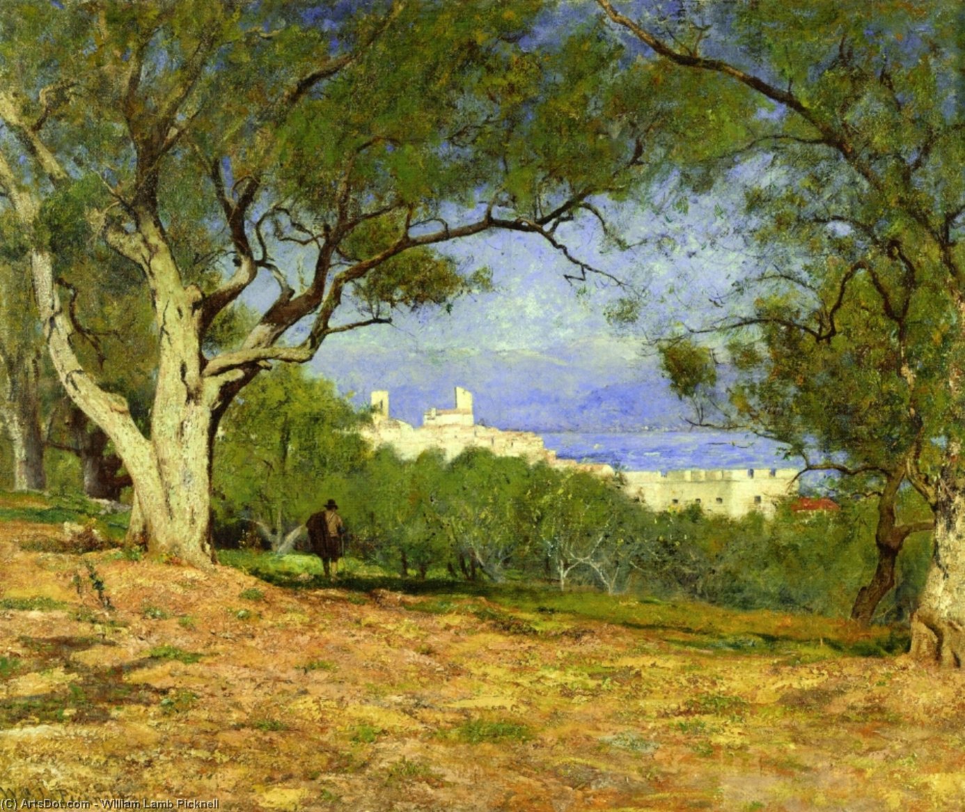 View Of Provence (also Known As Vue De Provence) — William Lamb Picknell