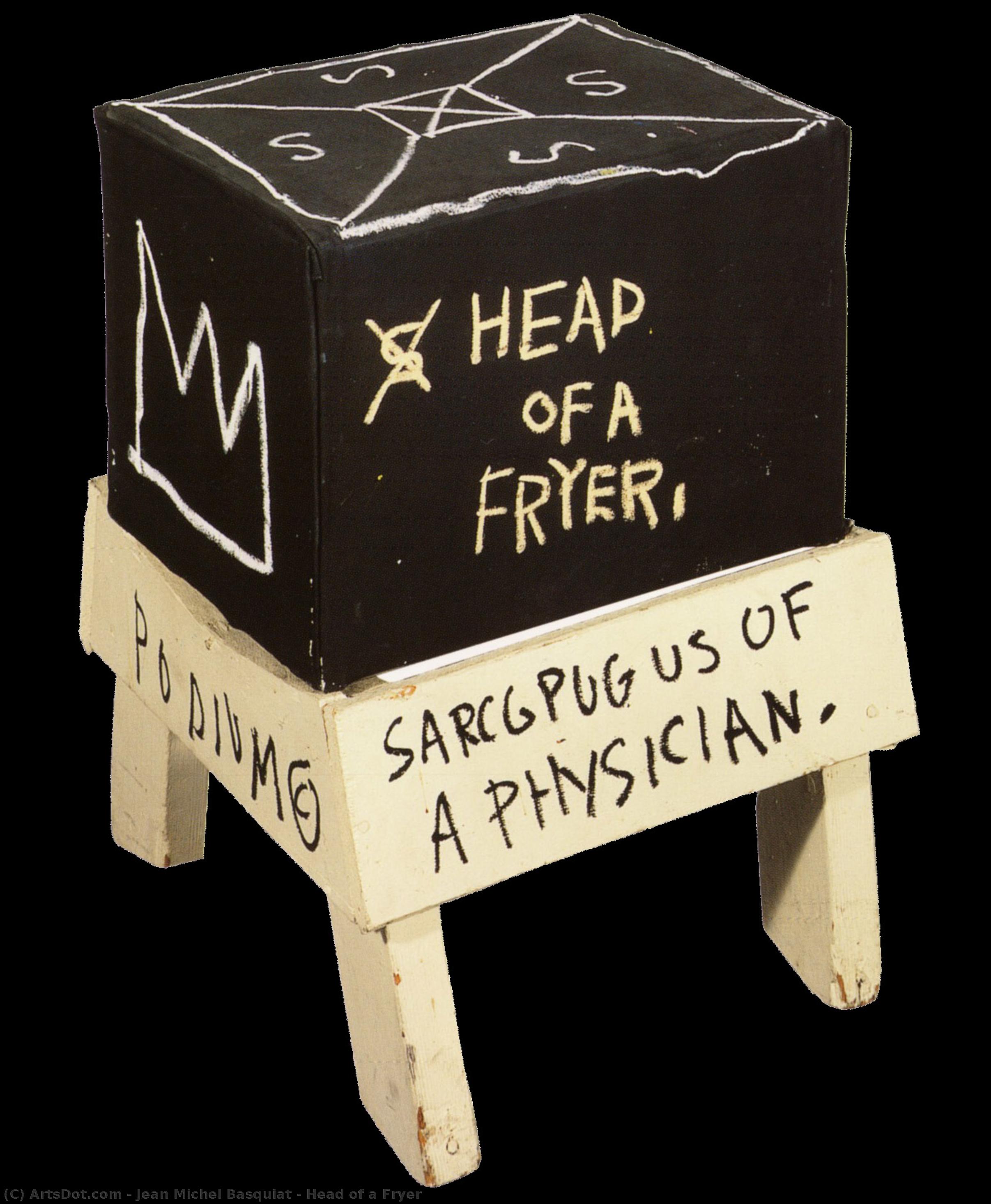 Head Of A Fryer — Jean Michel Basquiat