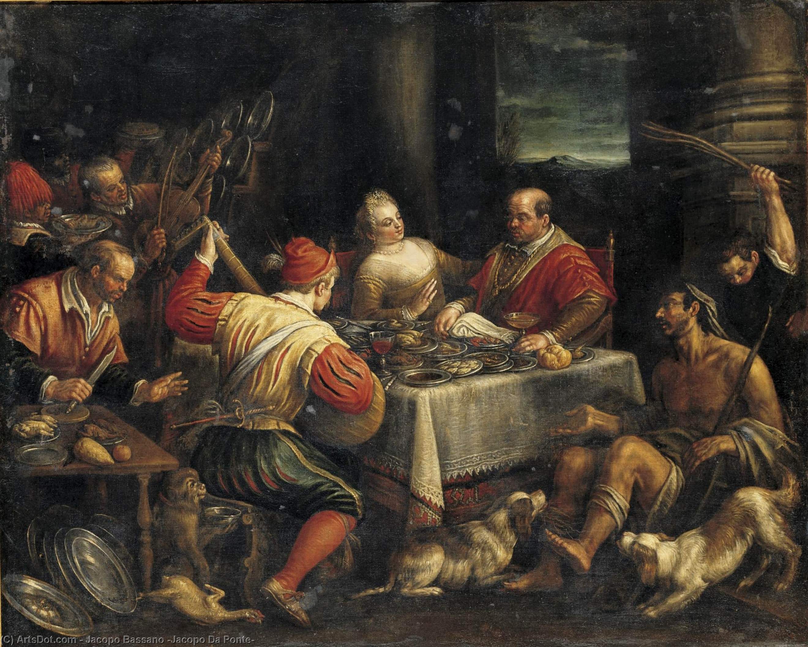 The Element Of Water — Jacopo Bassano (jacopo Da Ponte)
