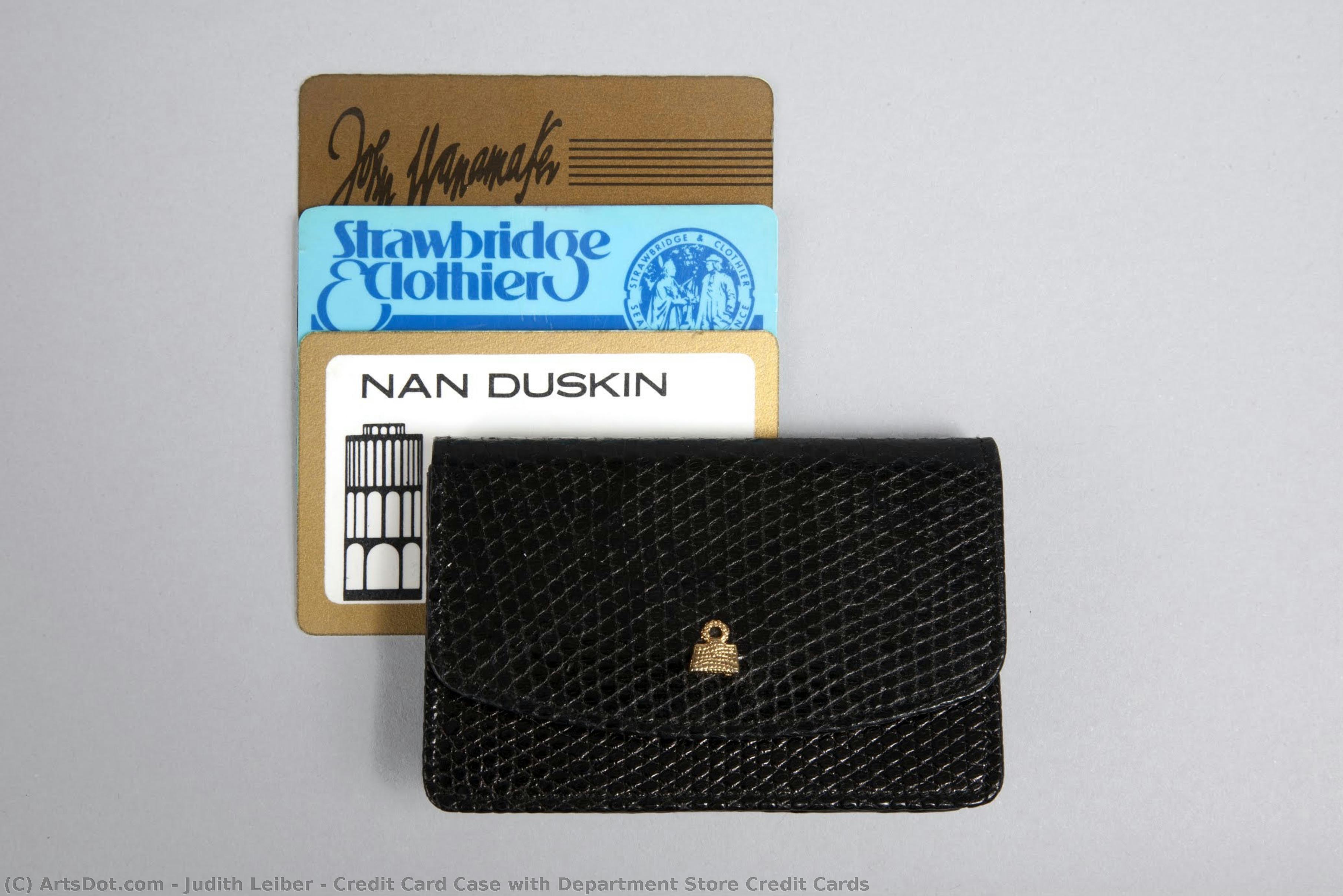 Credit Card Case With Department Store Credit Cards — Judith Leiber