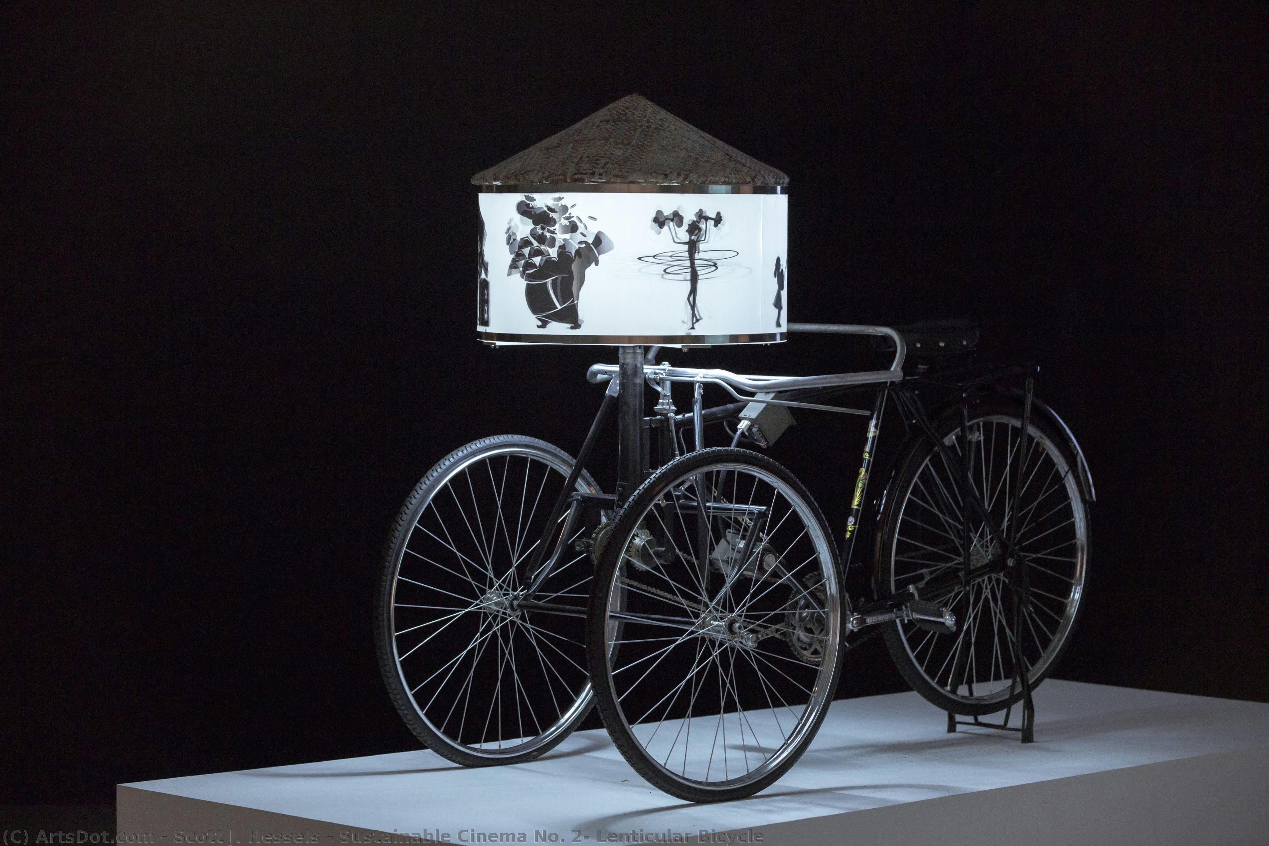 Sustainable Cinema No. 2: Lenticular Bicycle — Scott J. Hessels