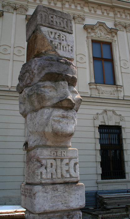 Mensch, Verdamme Den Krieg, (vienna) (1932) — Fritz Wotruba