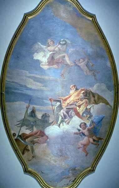 The Triumph Of Valor Over Time — Giovanni Domenico Tiepolo