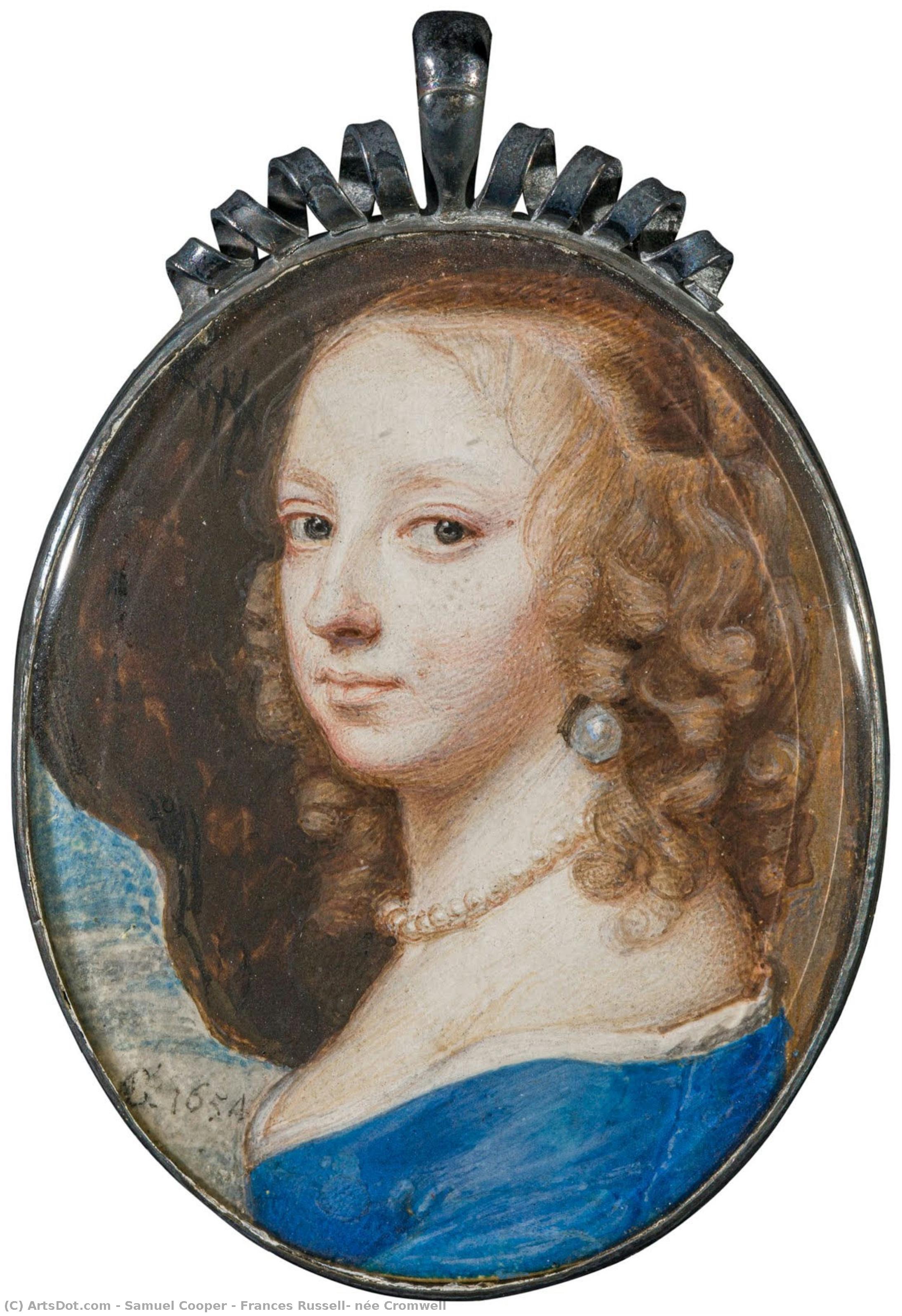 Frances Russell, Née Cromwell — Samuel Cooper