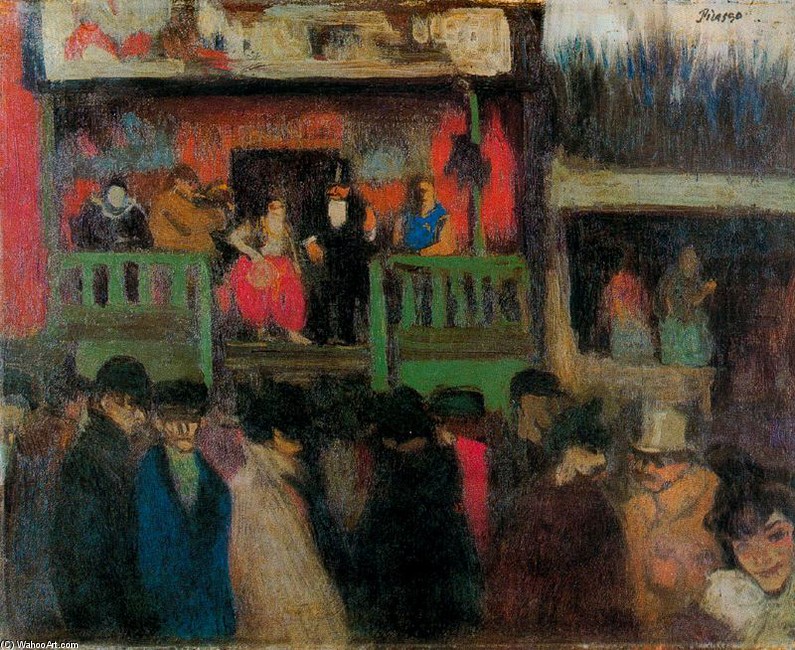 Barraca De Feria, Montmartre — Pablo Picasso