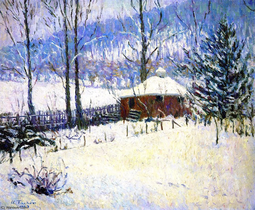 Winter At Portland — Allen Tucker