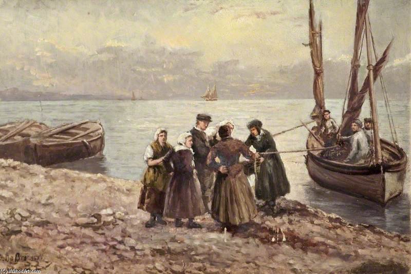 Fisherwomen — Gustave De Breanski
