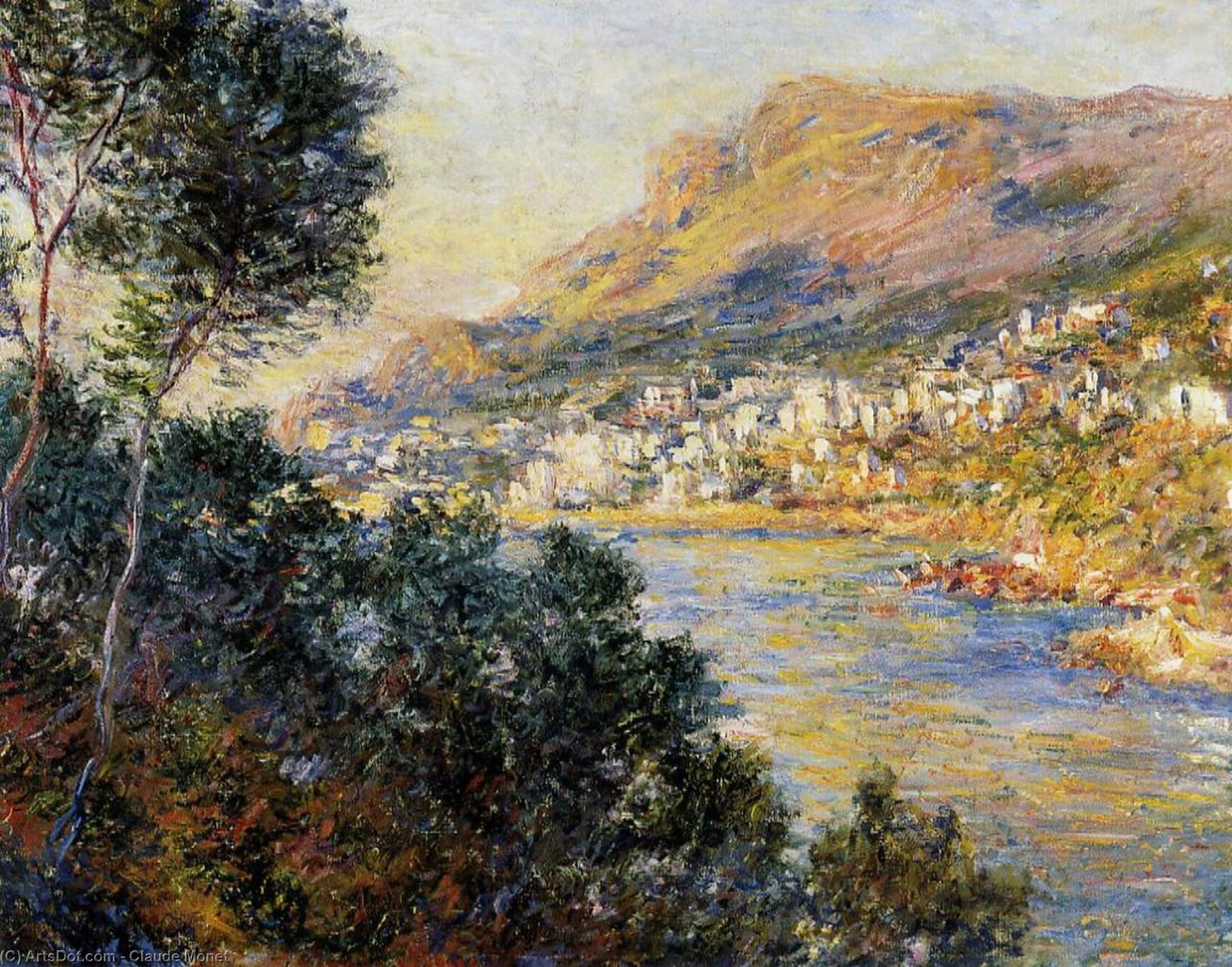 Monte Carlo Seen From Roquebrune — Клод Моне