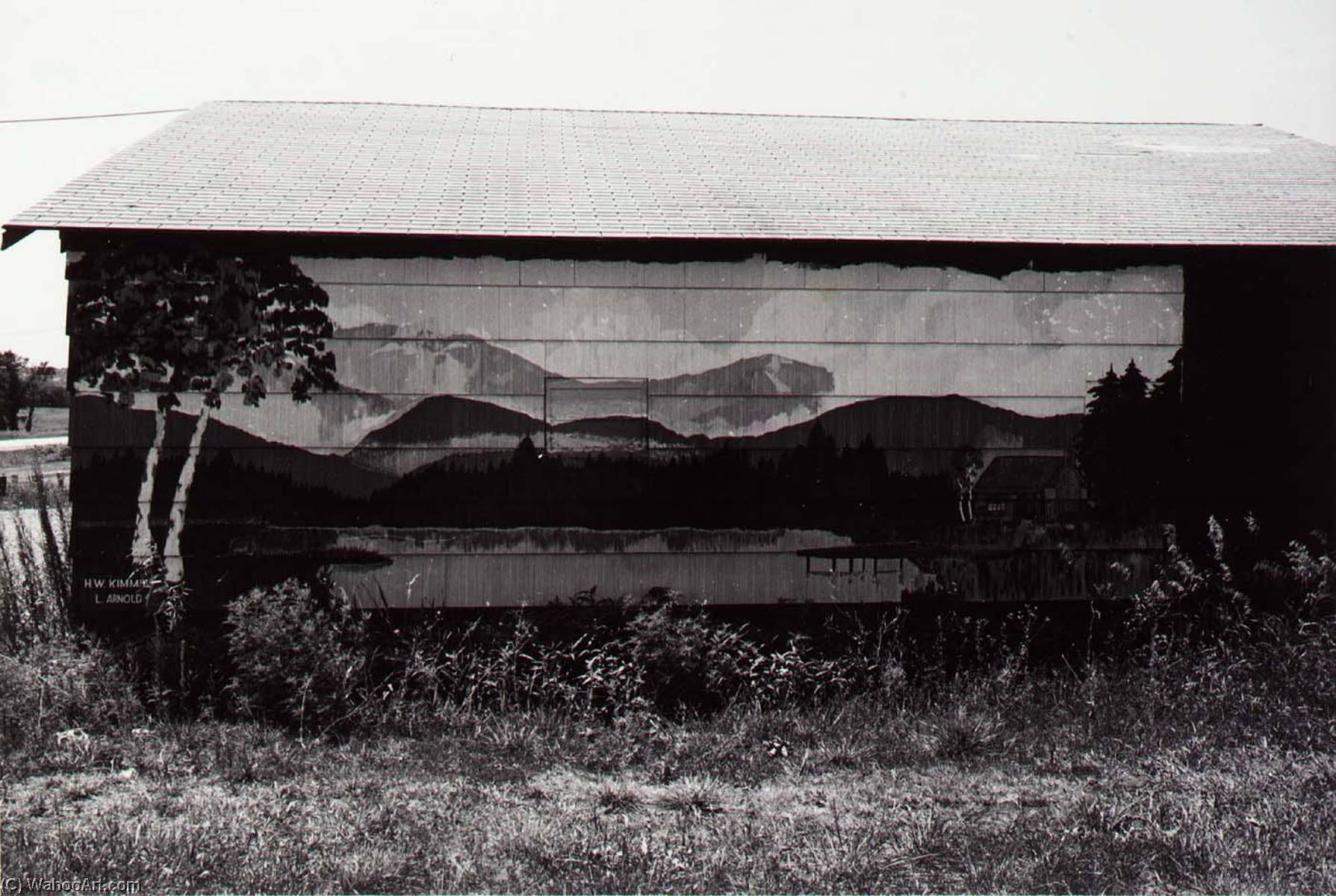 Scenic Sign, From The Kansas Documentary Survey Project — Larry W Schwarm