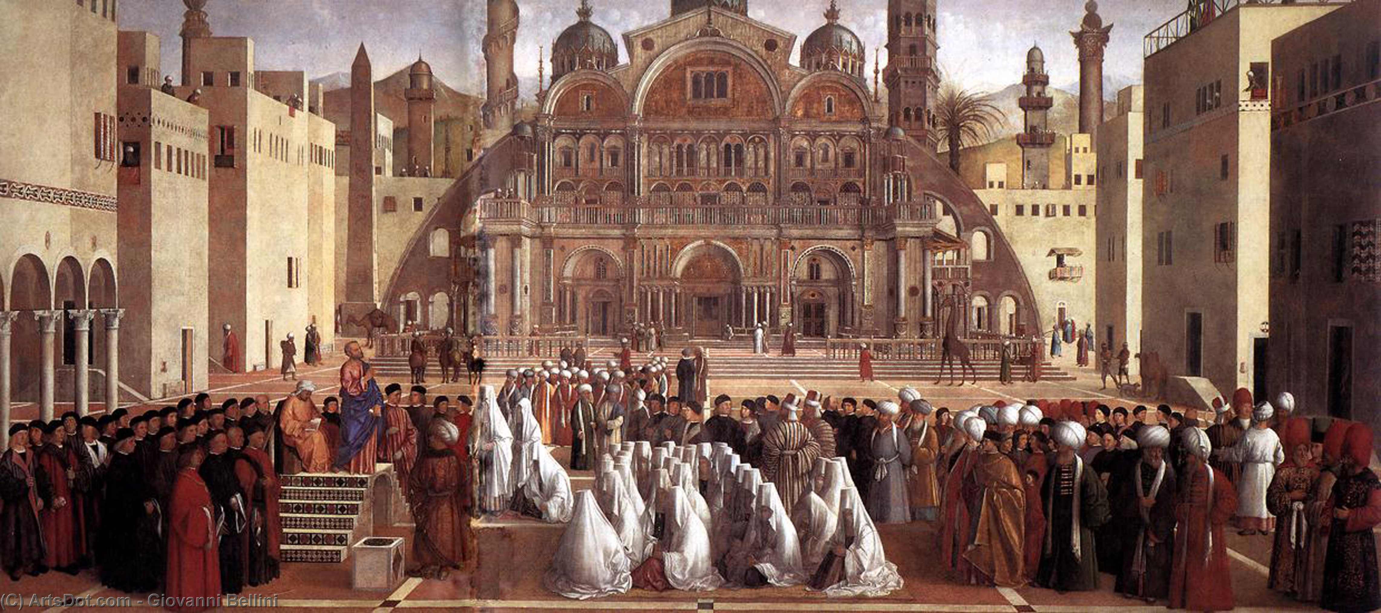 Predigt Des Heiligen Markus In Alexandria — Giovanni Bellini (giambellino)