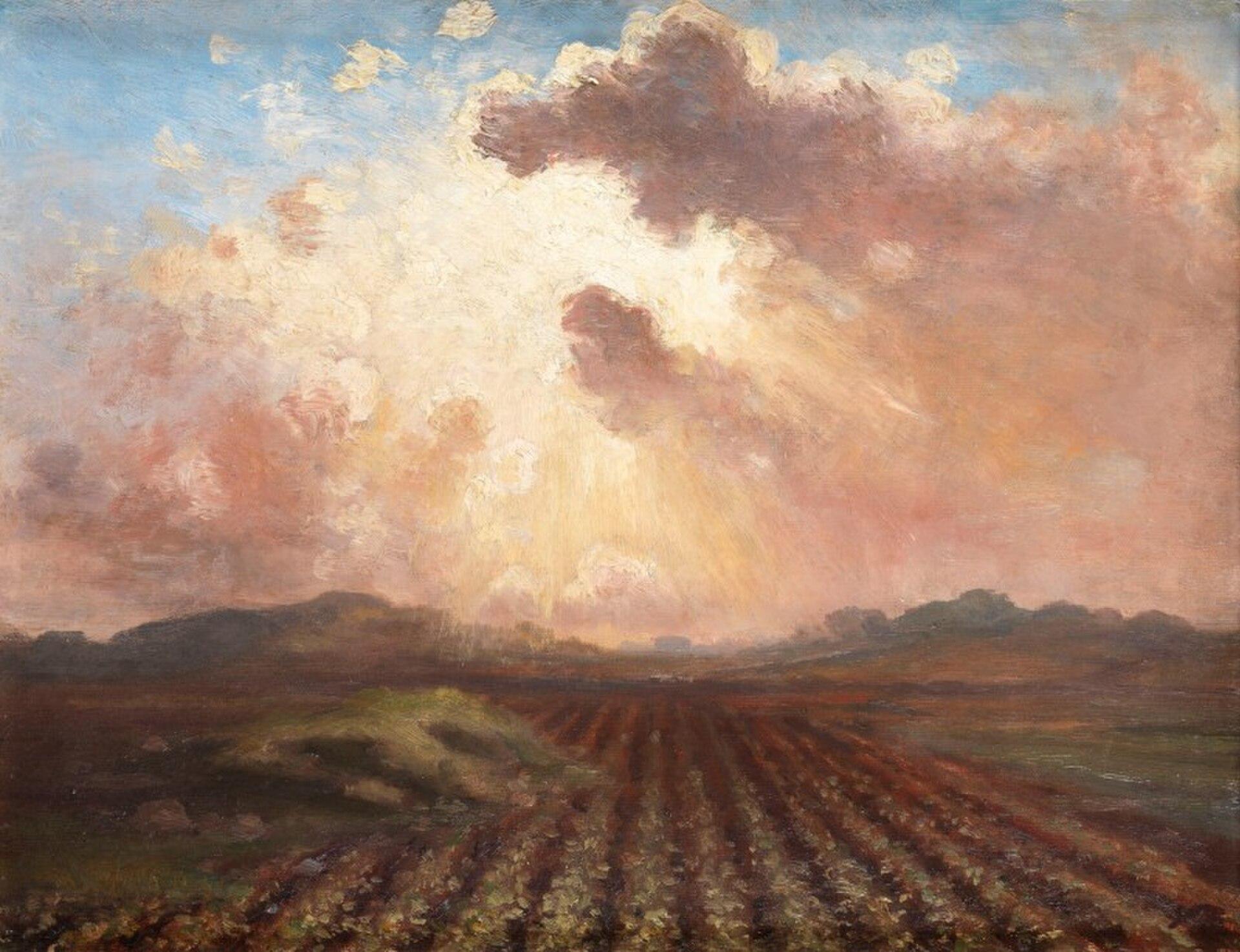Evening In The Fields — Джордж Уильям Рассел