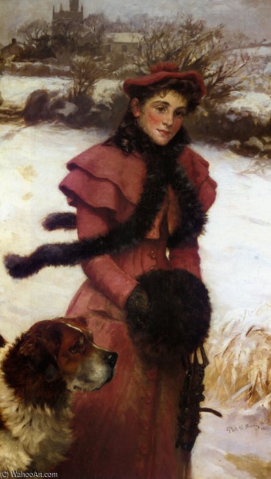 A Winter Walk — Philip Richard Morris