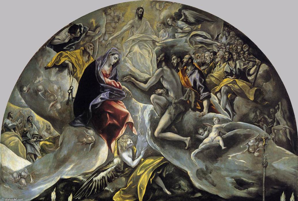 El Entierro Del Conde Orgaz (detalle) — El Greco