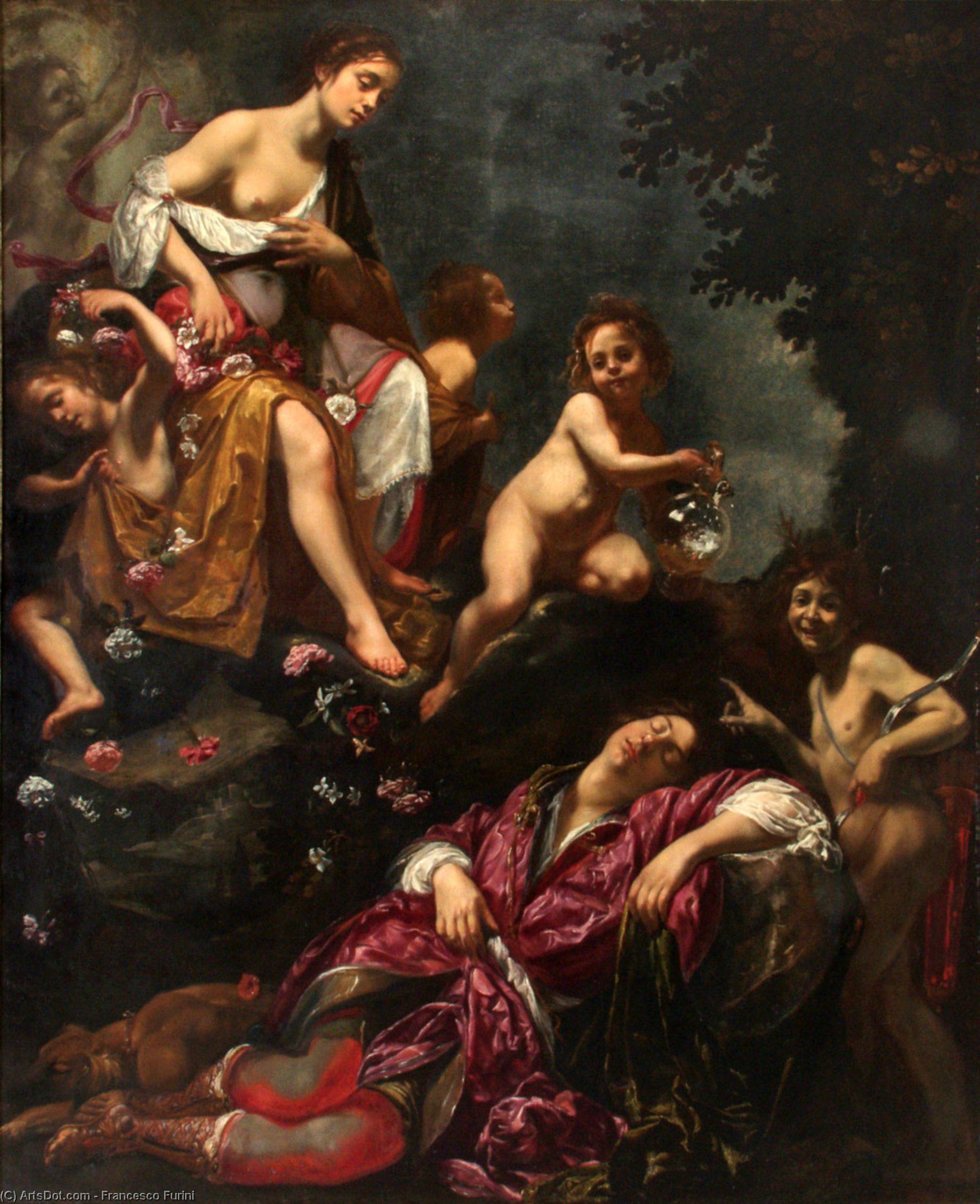 Cephalus And Aurora — Francesco Furini