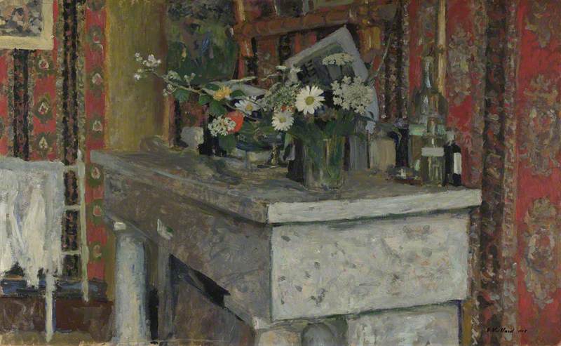 The Mantelpiece (la Cheminée) — Jean-édouard Vuillard