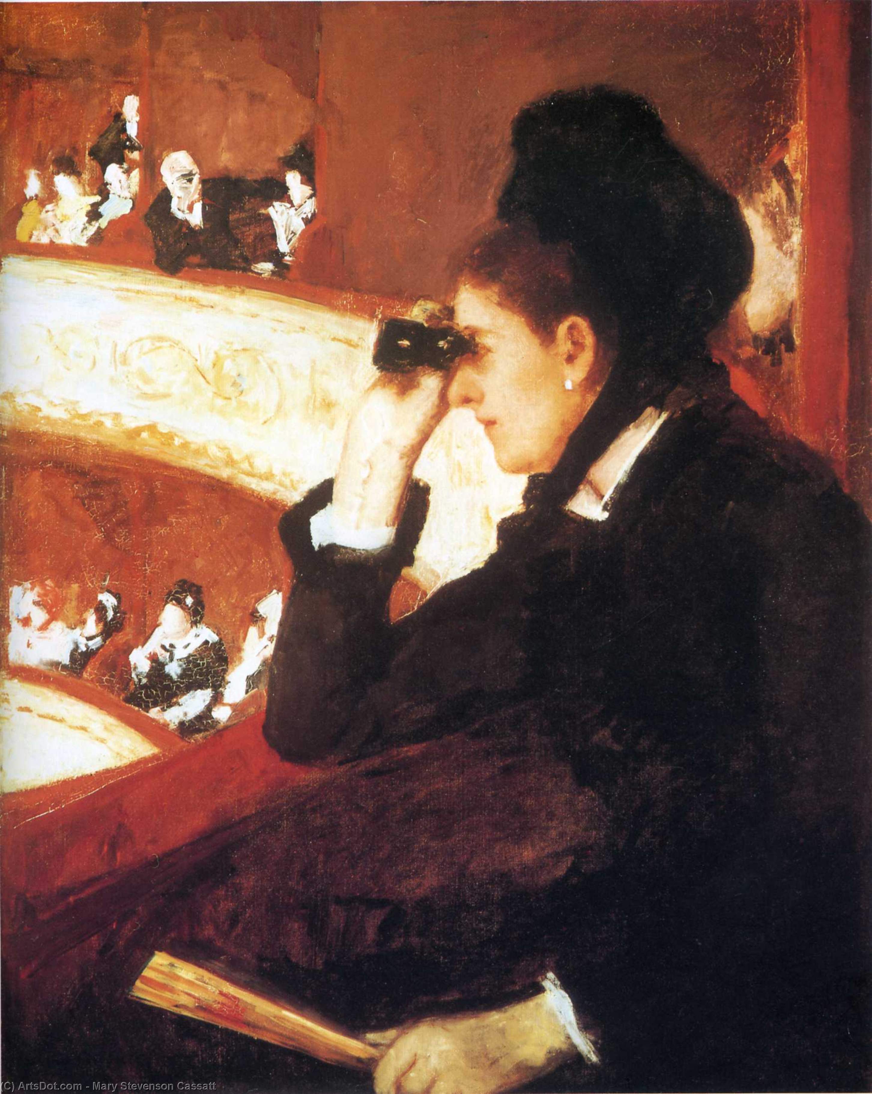 En La Loge — Mary Stevenson Cassatt