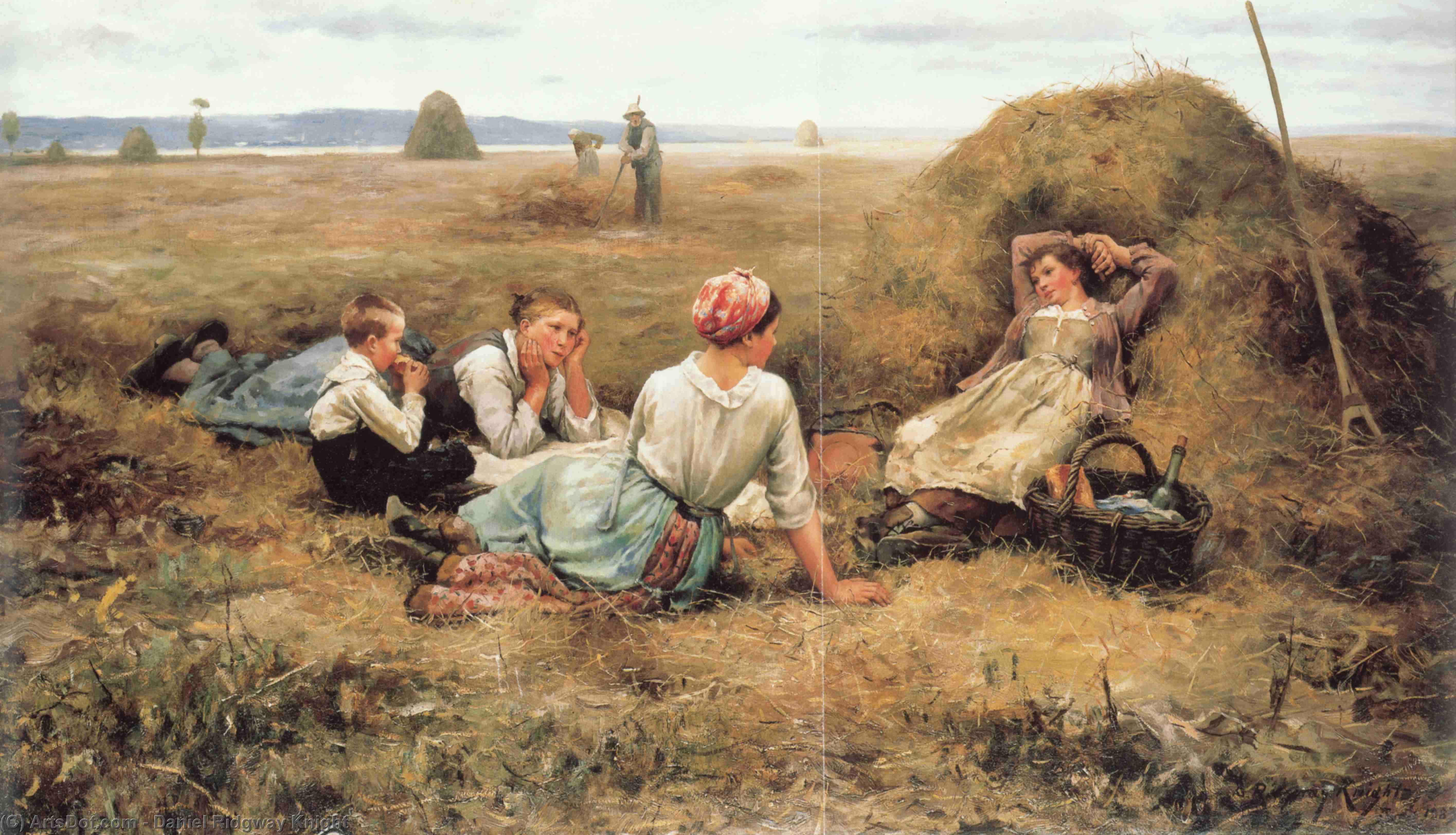 The Harvesters Resting — ダニエル・リジウェイ・ナイト