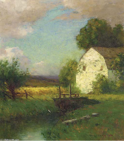 A Barn In Summer — Robert Bruce Crane