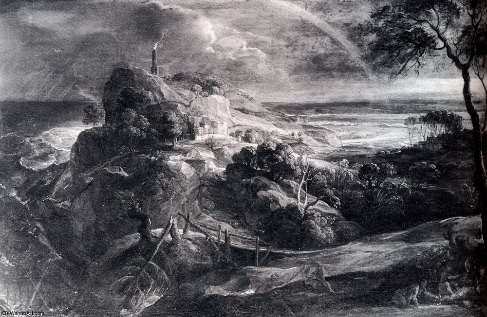 Landscape With The Shipwreck Of Aeneas — Pedro Pablo Rubens