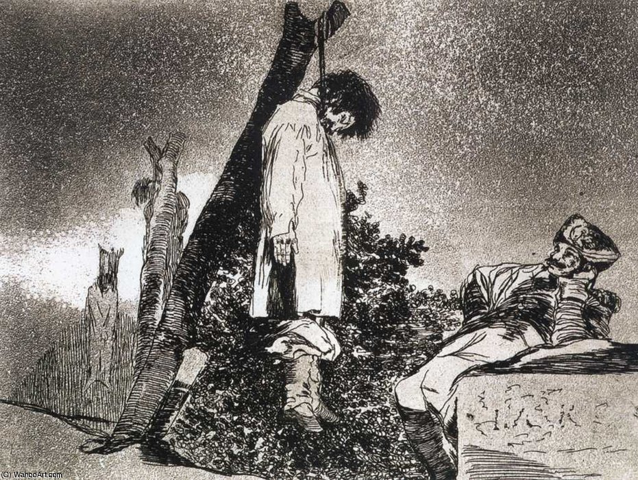Here Neither — Francisco José De Goya Y Lucientes