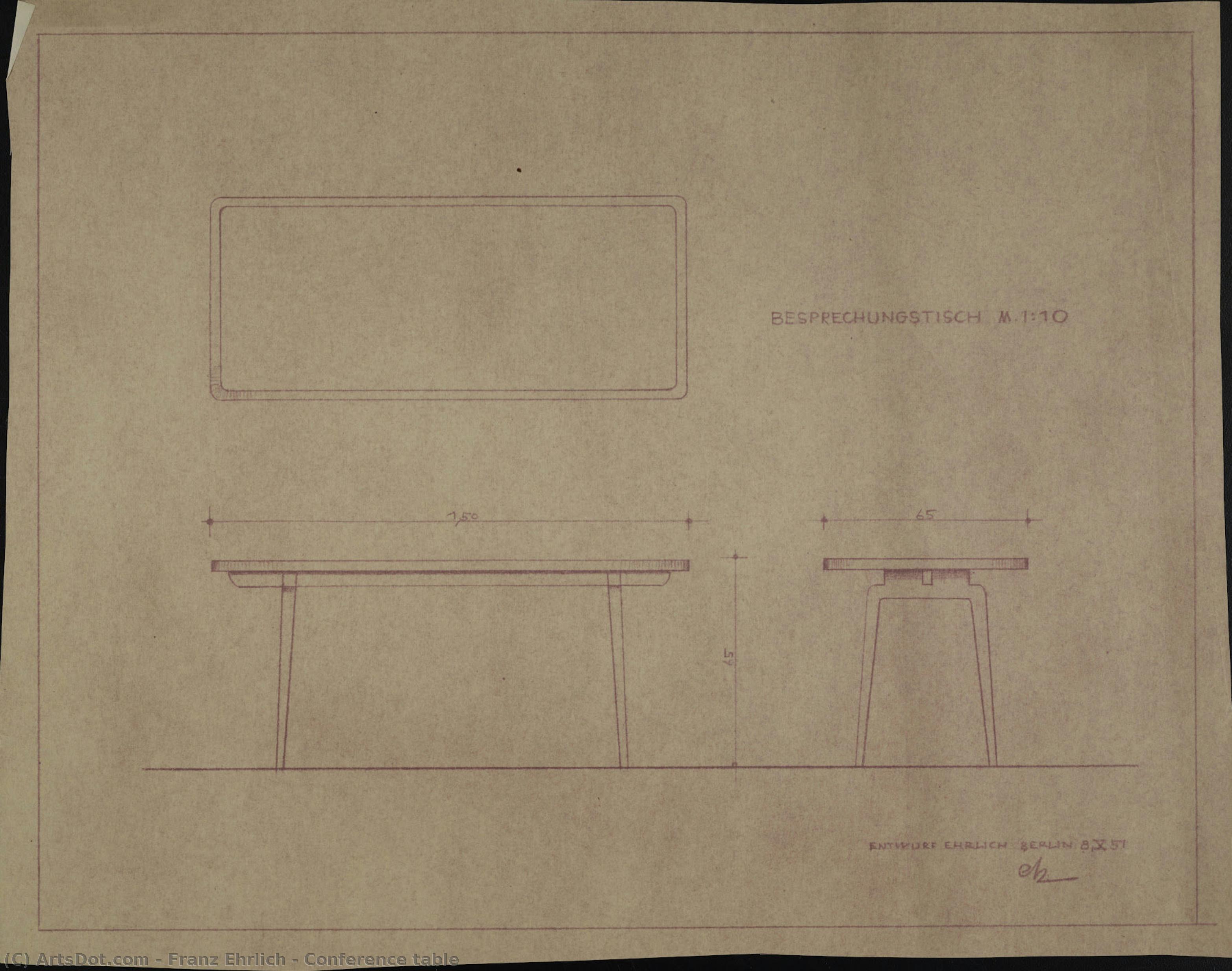 Conference Table — Франц Эрлих