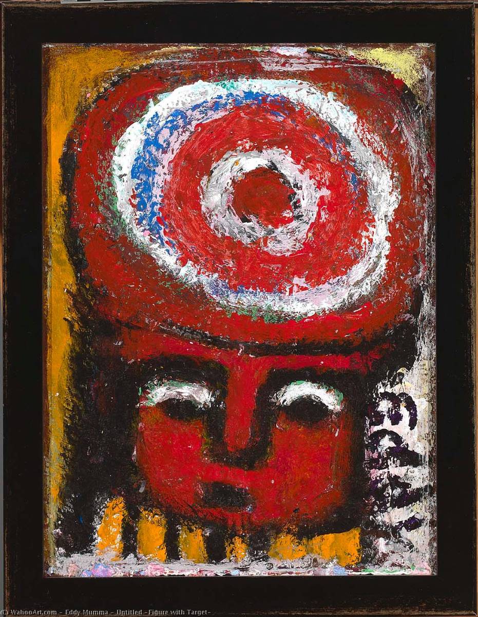 Untitled (figure With Target) — Eddy Mumma