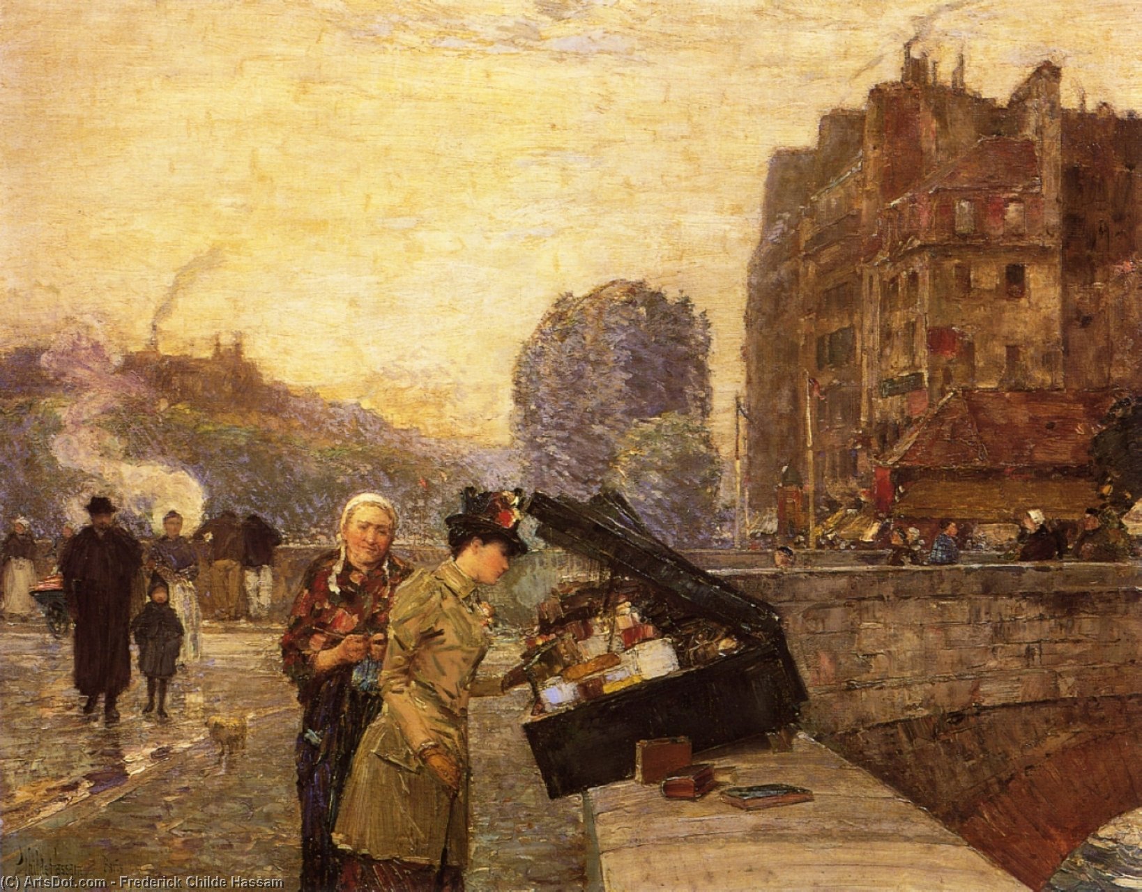 The Quai St. Michel — フレデリック・チルド・ハッサム