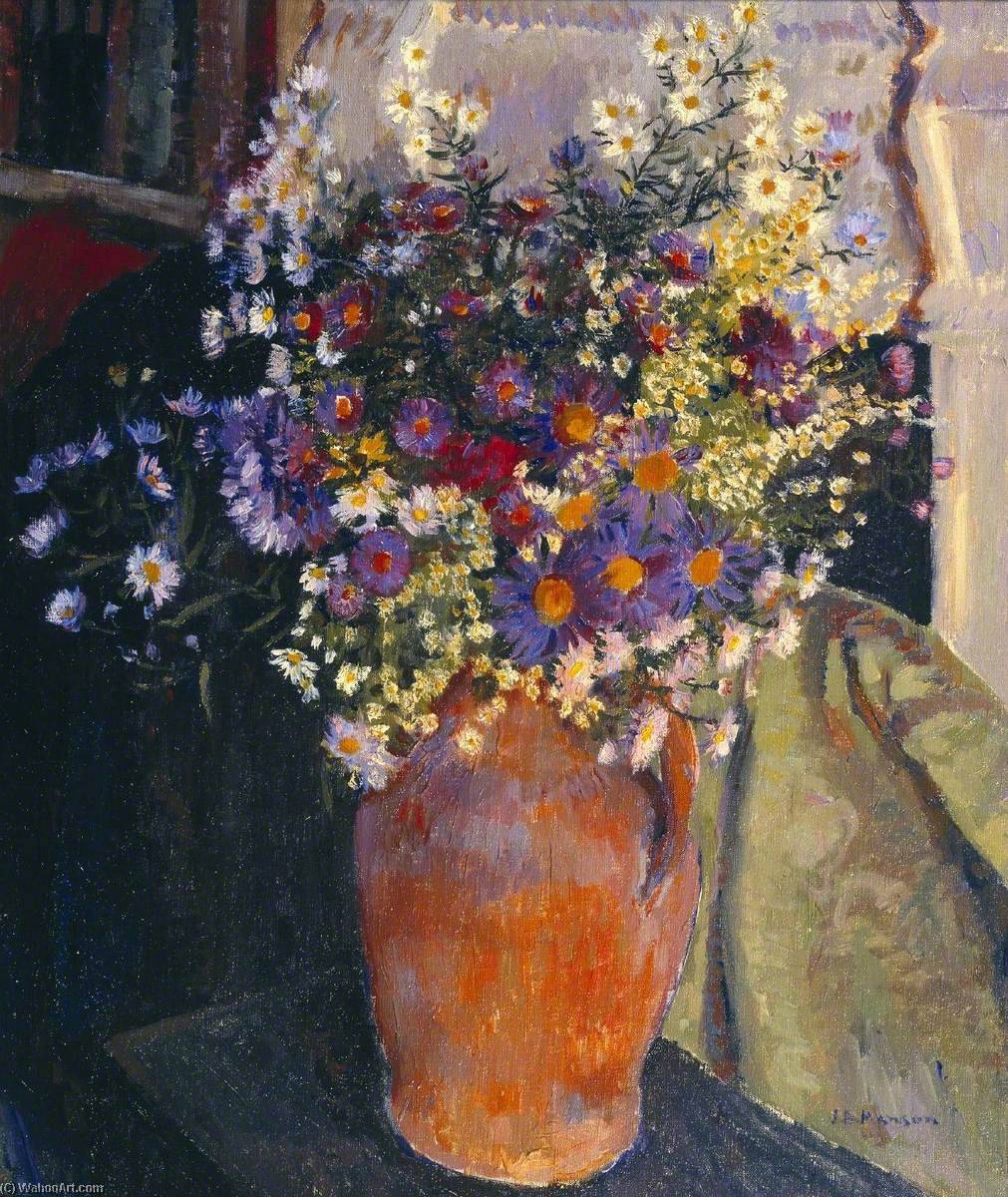 Michaelmas Daisies — James Bolivar Manson