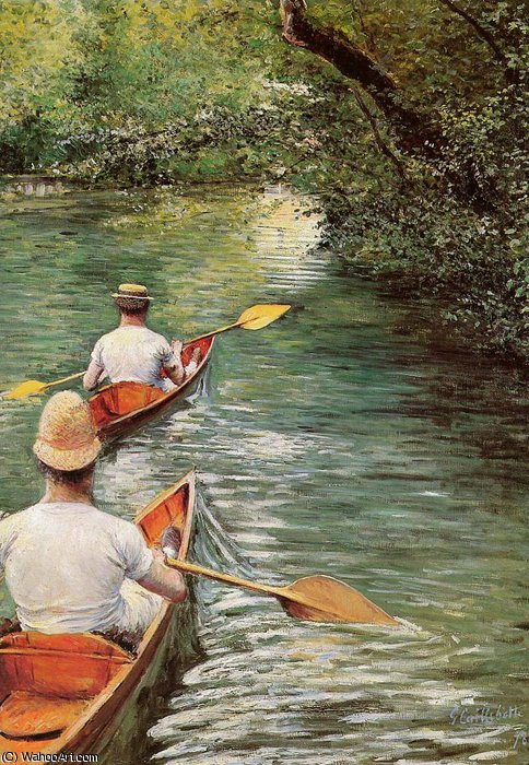 The Peddelers Sun — Gustave Caillebotte